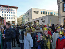 Bundesweite Eröffnung der Sternsingeraktion in Fulda (Foto: Karl-Franz Thiede)